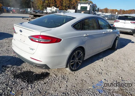 2020 Ford Fusion Titanium from USA, damaged, VIN 3FA6P0D91LR204878